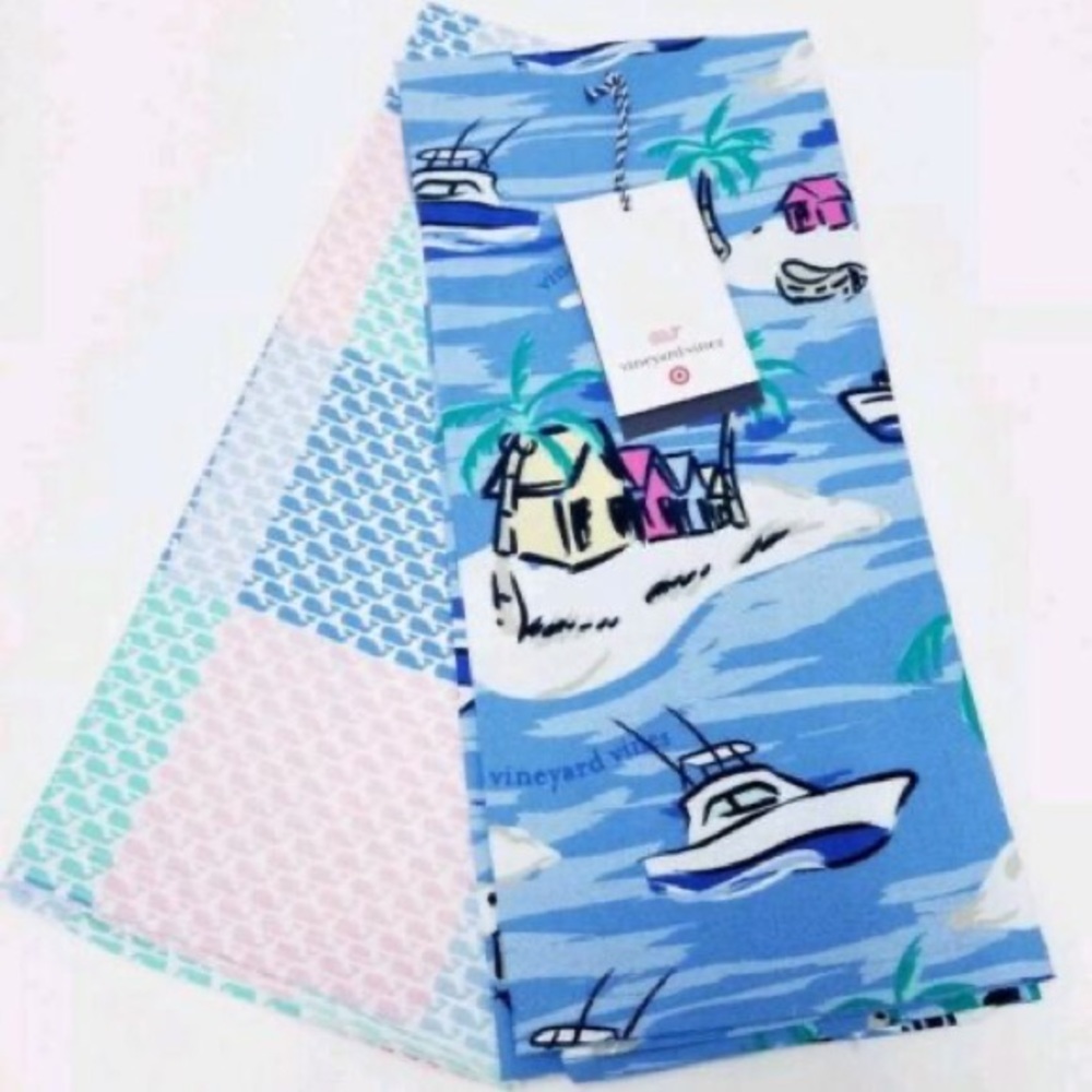NWT Vineyard Vines Target Set of 2 Towels